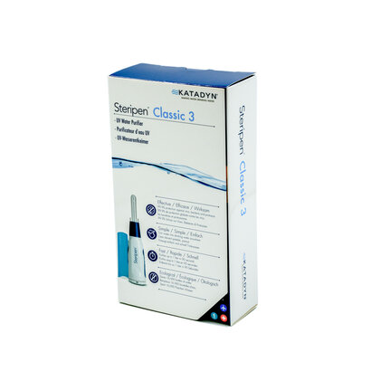 Classic 3™ potabilizador de agua UV SteriPEN® sin pre-filtro