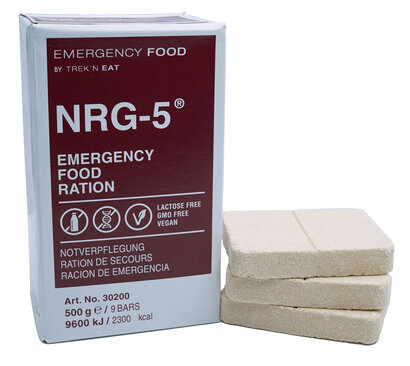 MSI NRG-5 ZERO - Ration d'urgence - Sans gluten